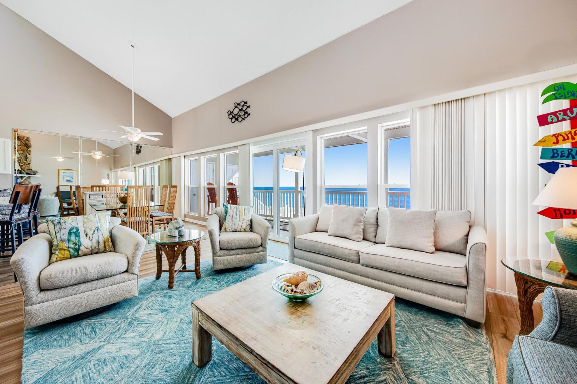 Sugar Dunes Condos شاطئ سانتا روزا الغرفة الصورة